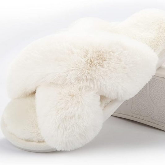 CloudSoft™ Cross-Band Slippers